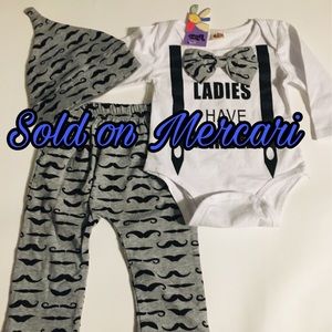 Baby Boy 3-piece Outfit Set
